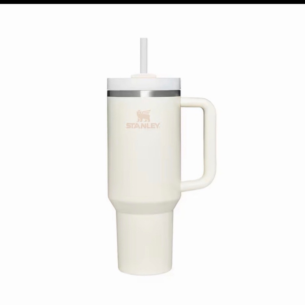 Stanley Quencher 40 oz Insulated Tumbler with Straw - Cream